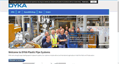 Desktop Screenshot of dyka.com